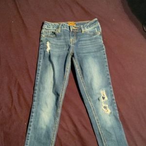 Girl's siZe 10 Justice skinny jeans